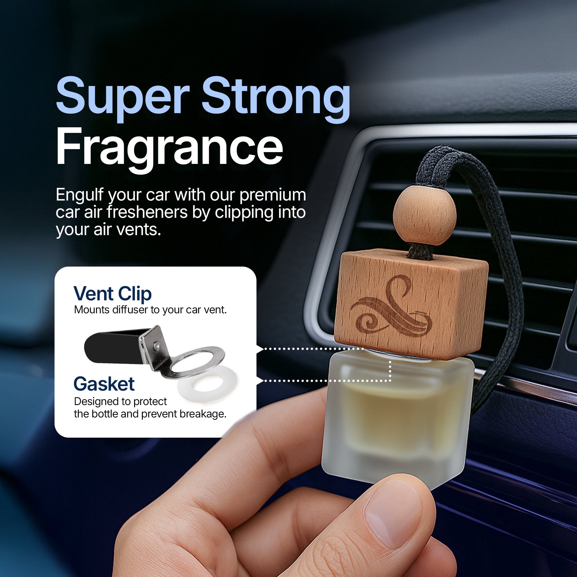 SUVAGE WHITE | Car Diffuser