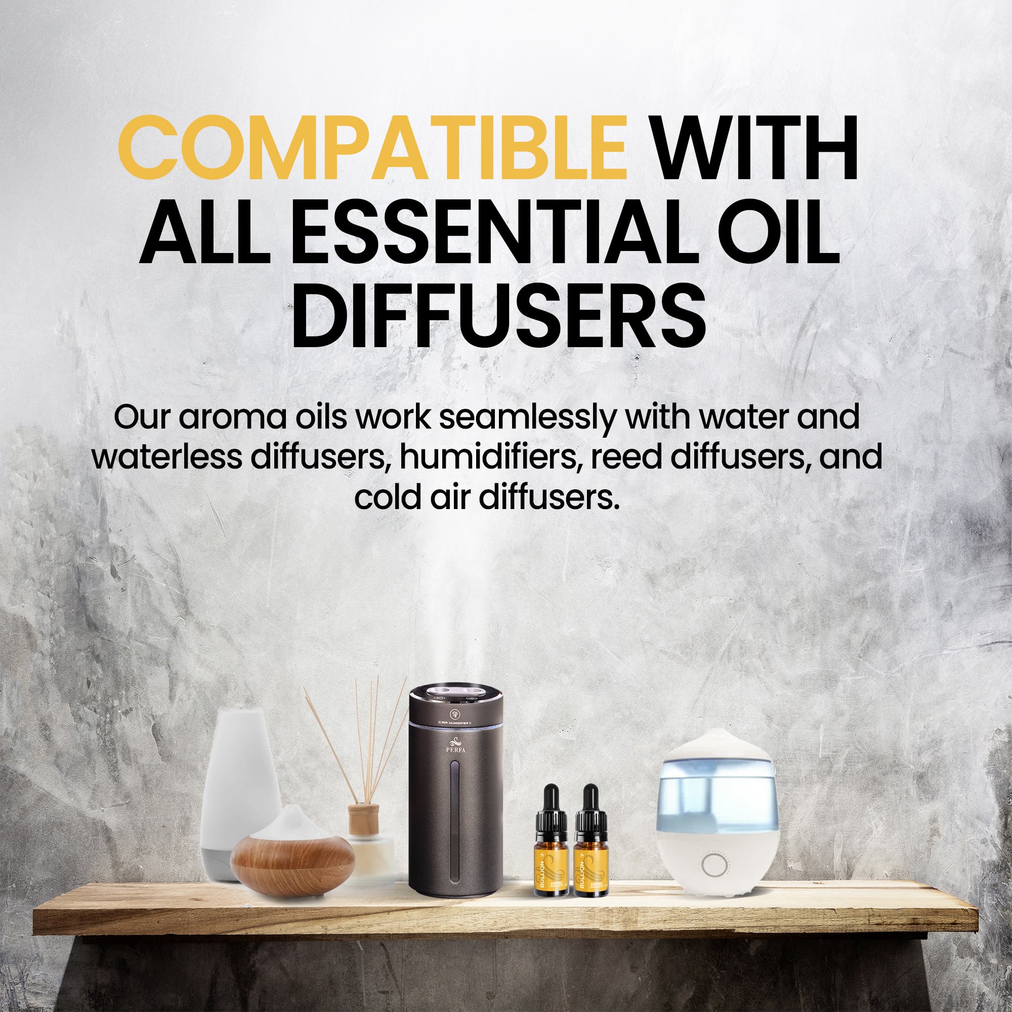 Bullion Hotel Oil Diffuser 10ML