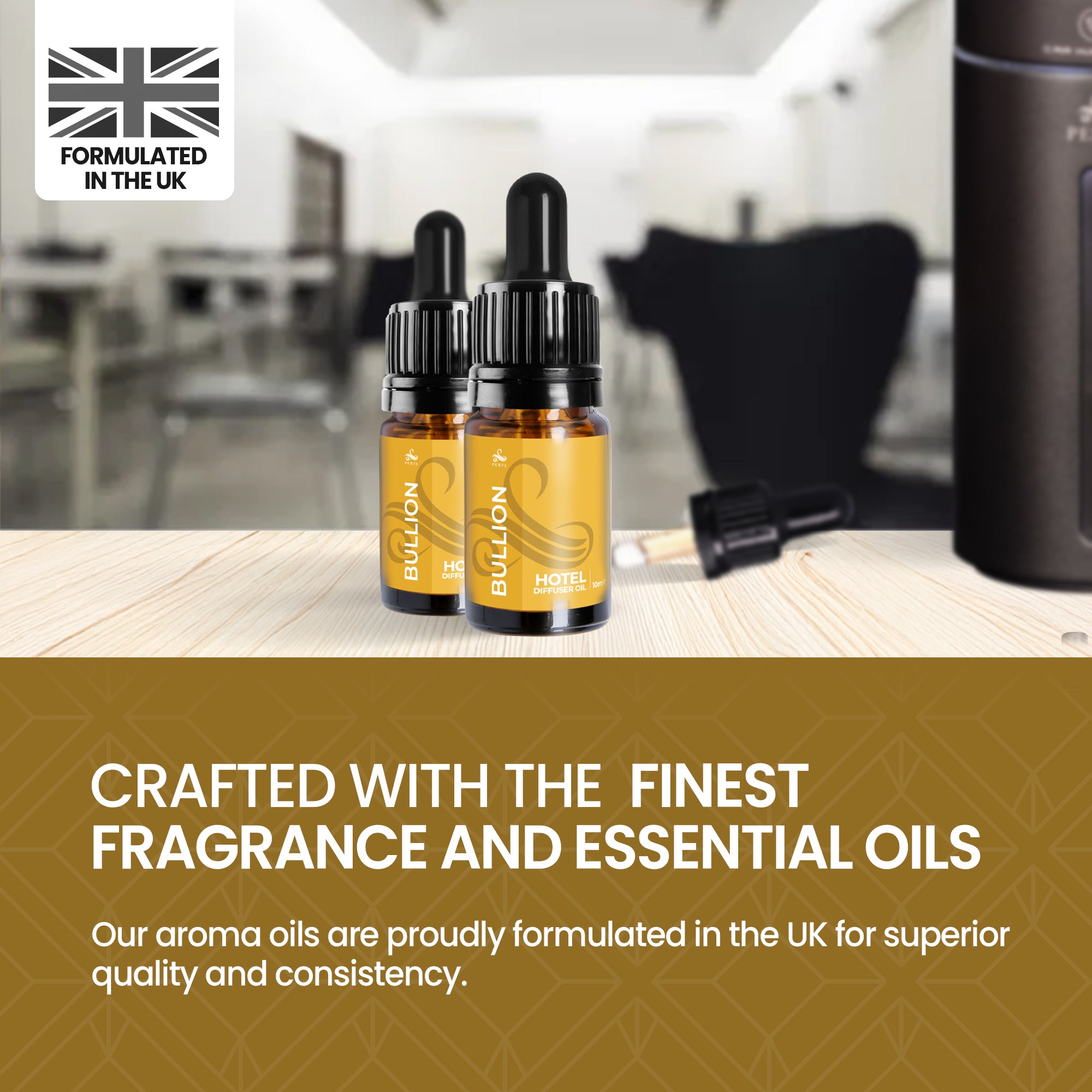 Bullion Hotel Oil Diffuser 10ML