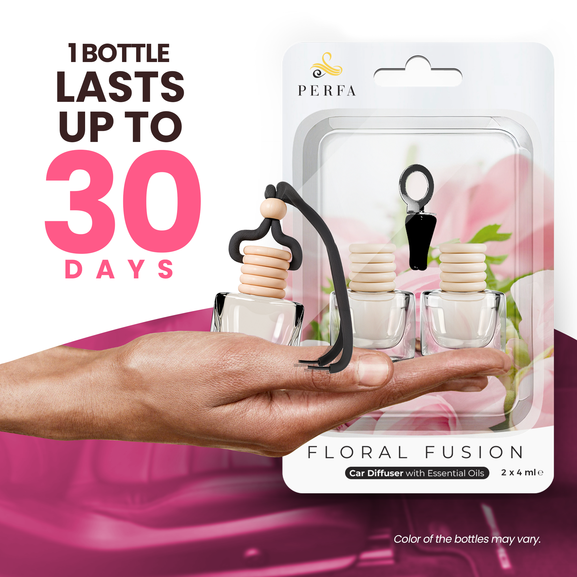 FLORAL FUSION | Car Diffuser