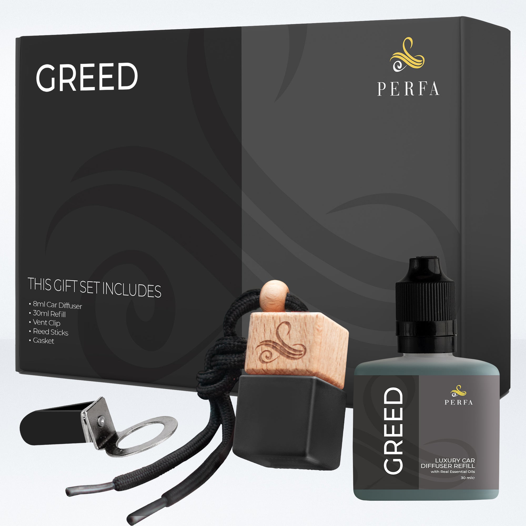 GREED | Gift Set with 30ml Refill Bottle