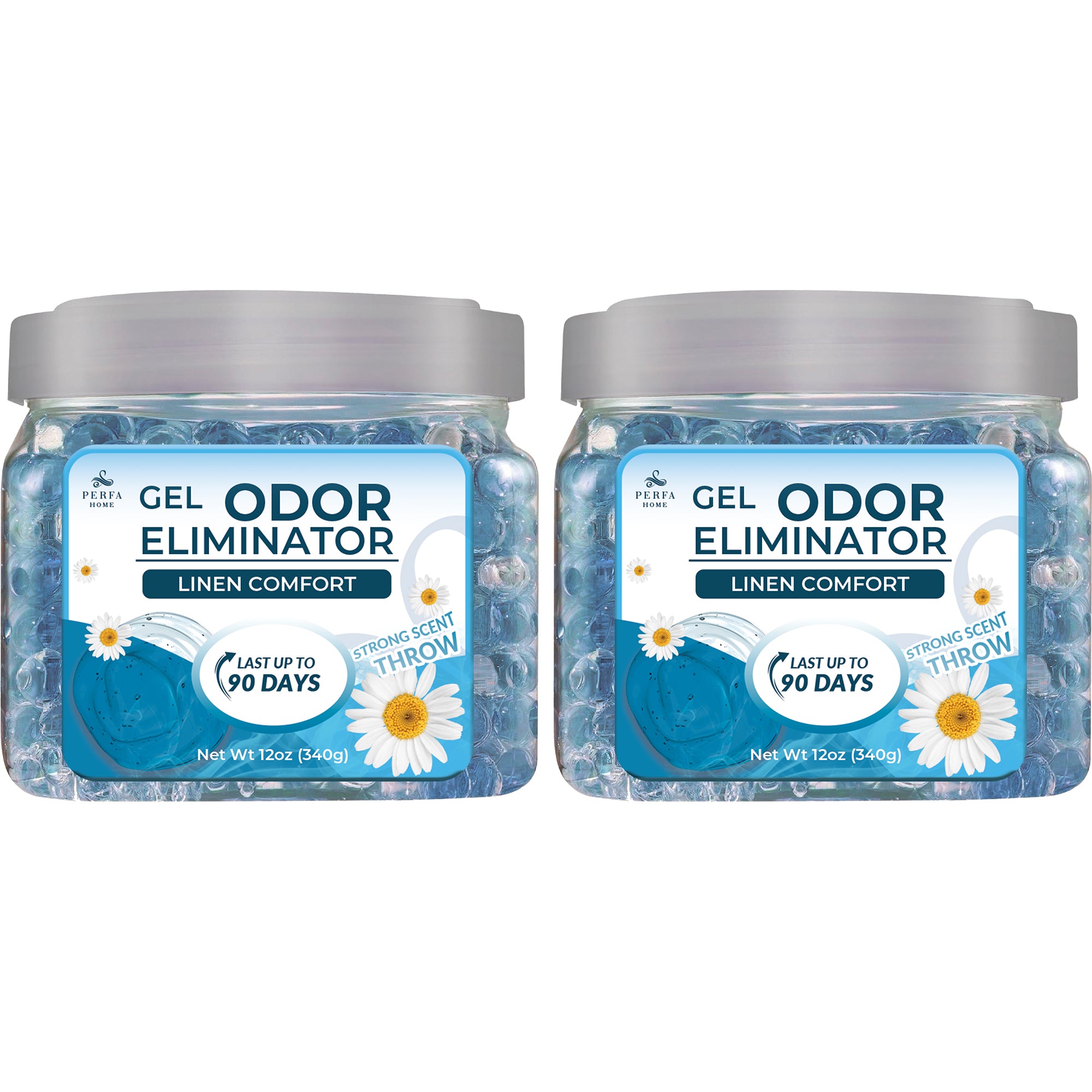 Gel Air Freshener Linen Comfort Pack of 2