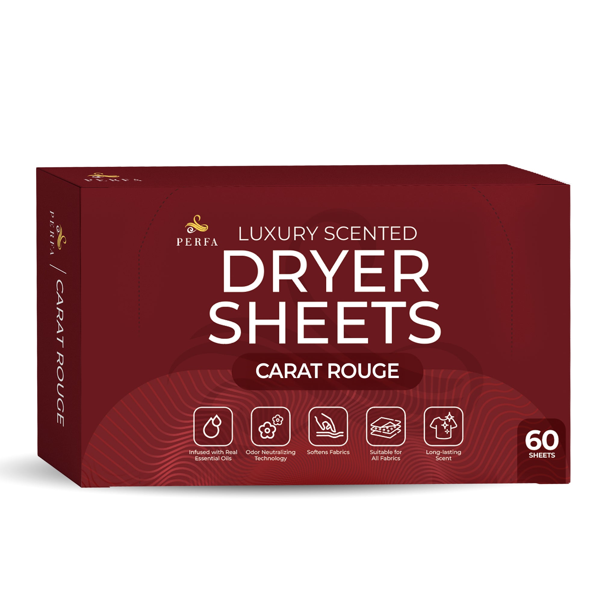 Dryer Sheets Carat Rouge Scent