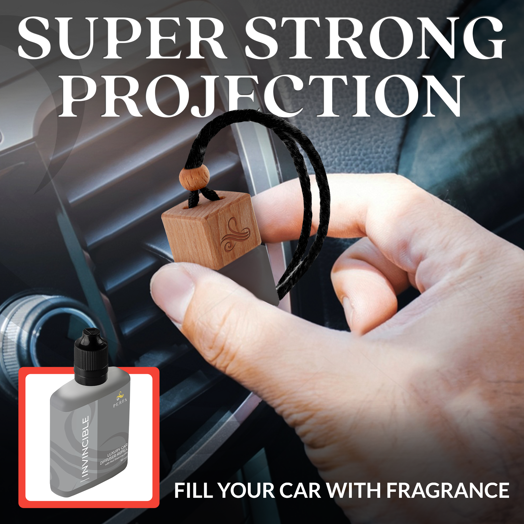 INVINCIBLE | CAR DIFFUSER REFILL 50ML