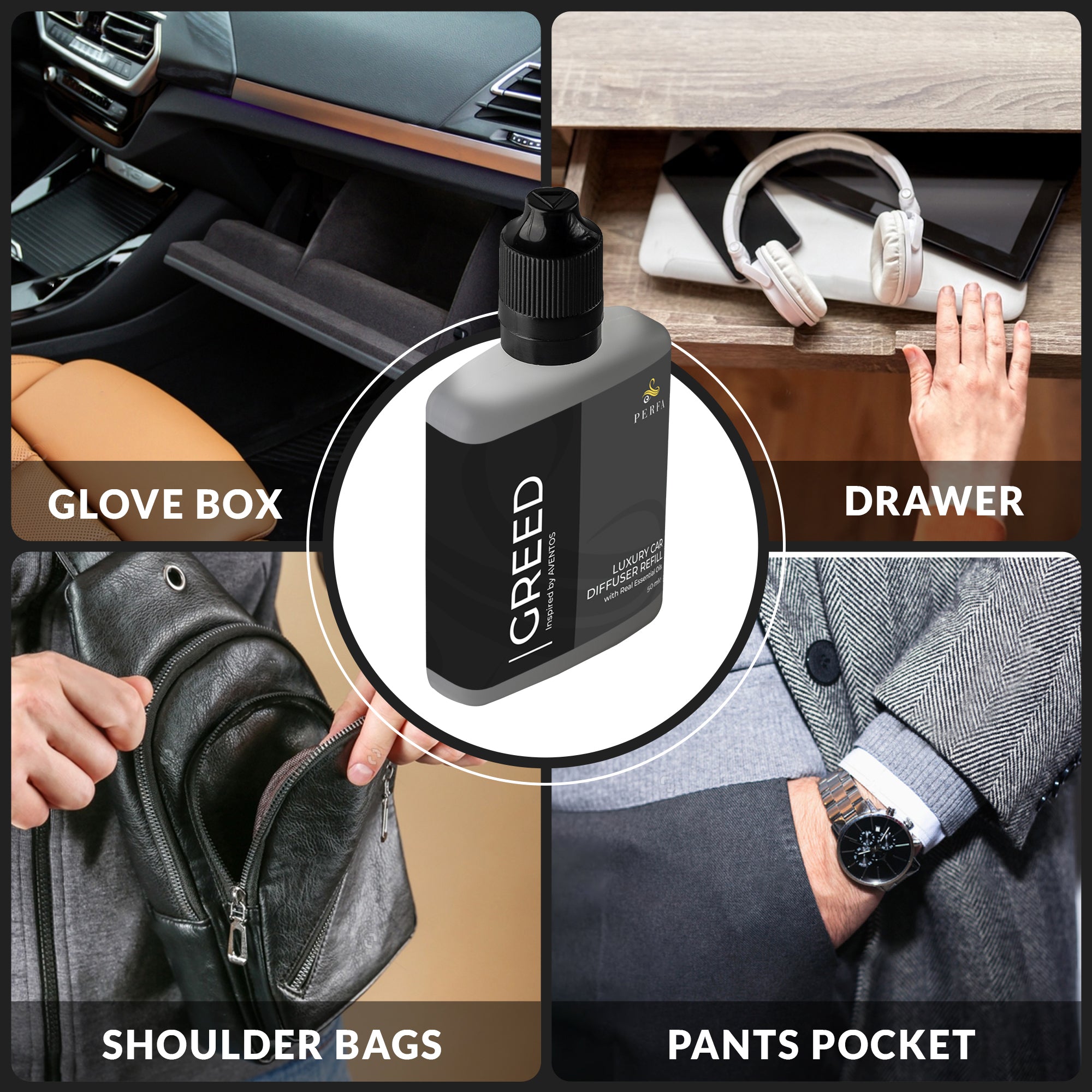 GREED | Car Diffuser Refill 50ML