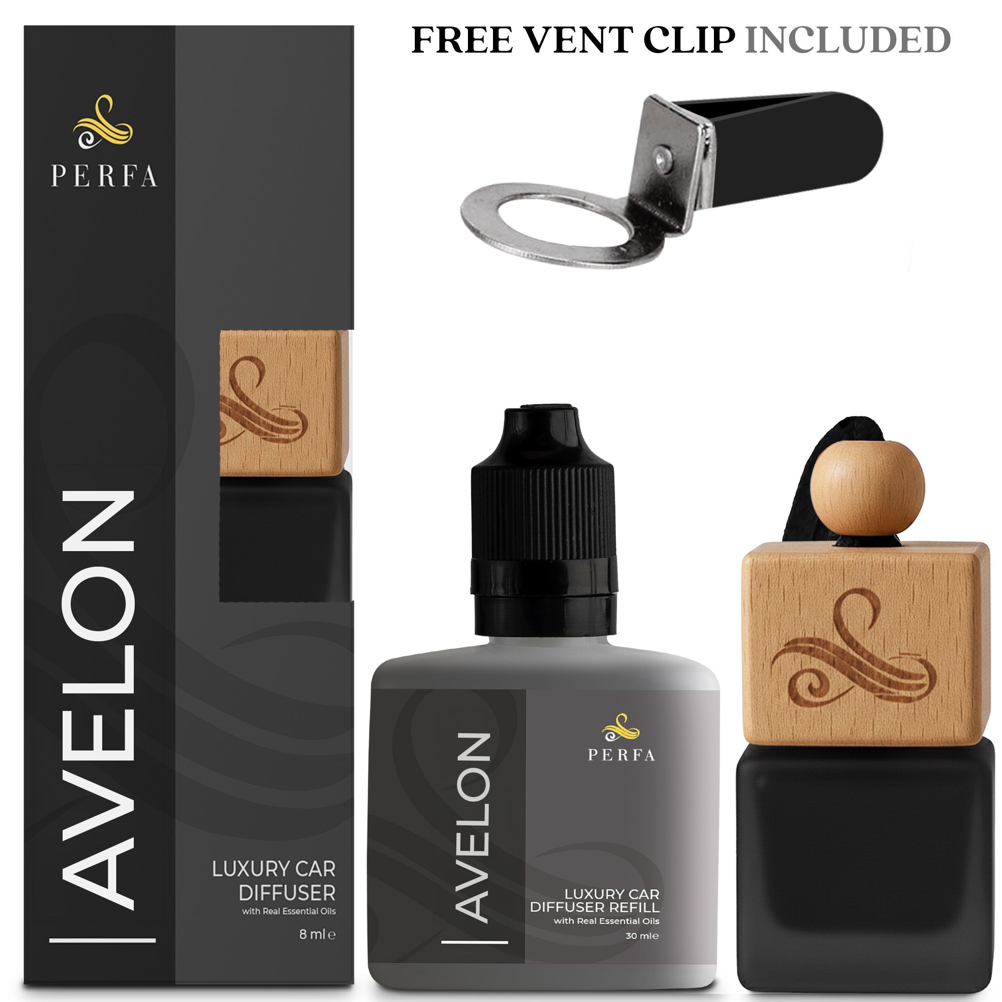 Avelon| Gift Set with 30ml Refill Bottle