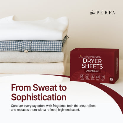 Dryer Sheets Carat Rouge Scent