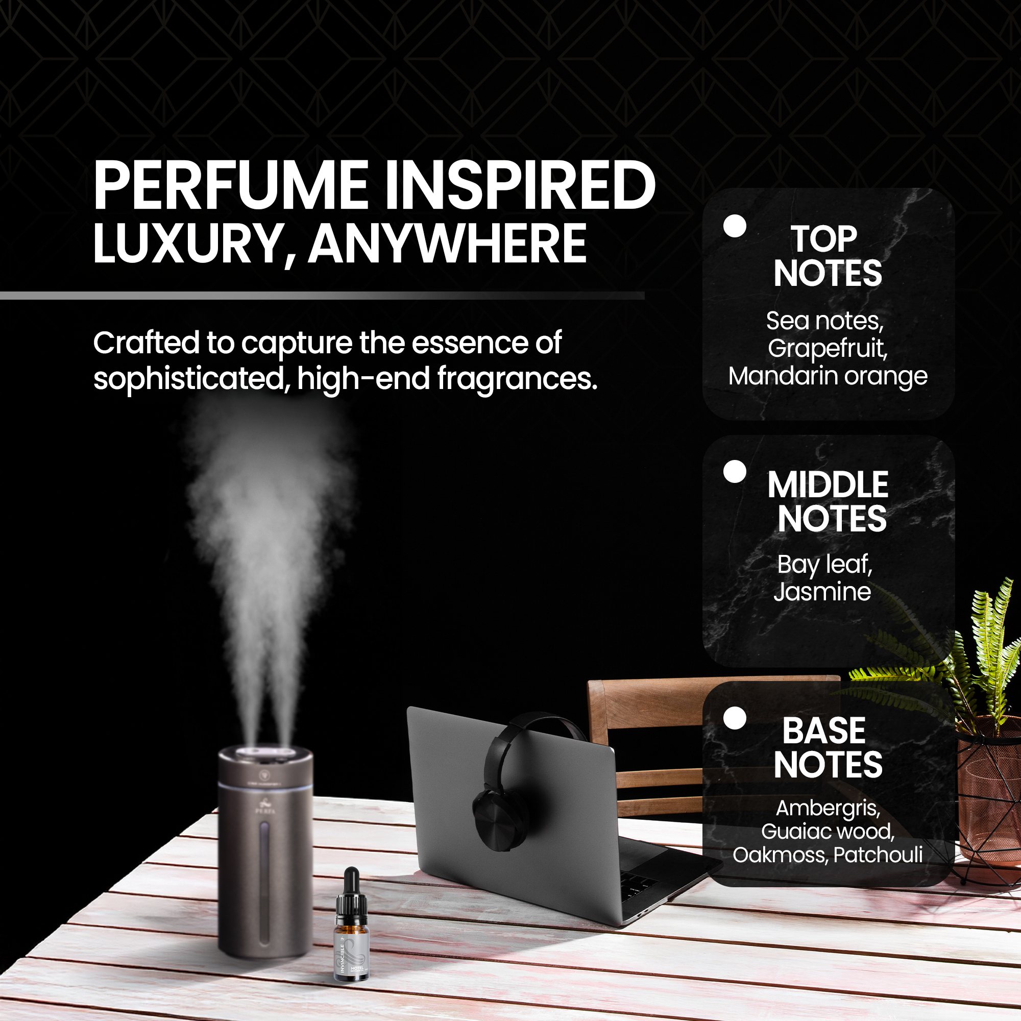 Invincible Hotel Diffuser Oil | 10ML
