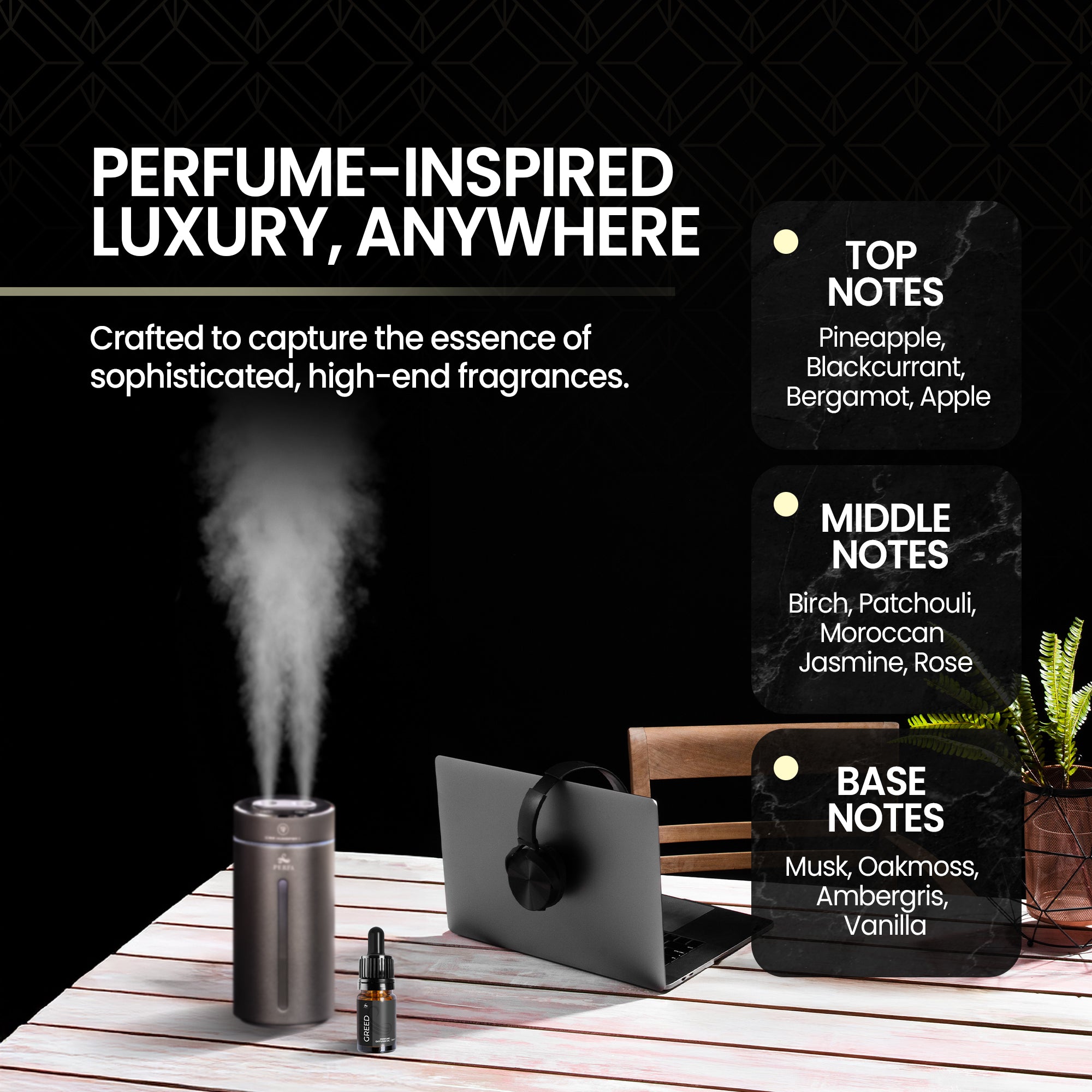 Hotel Diffuser Oil Greed 10ML