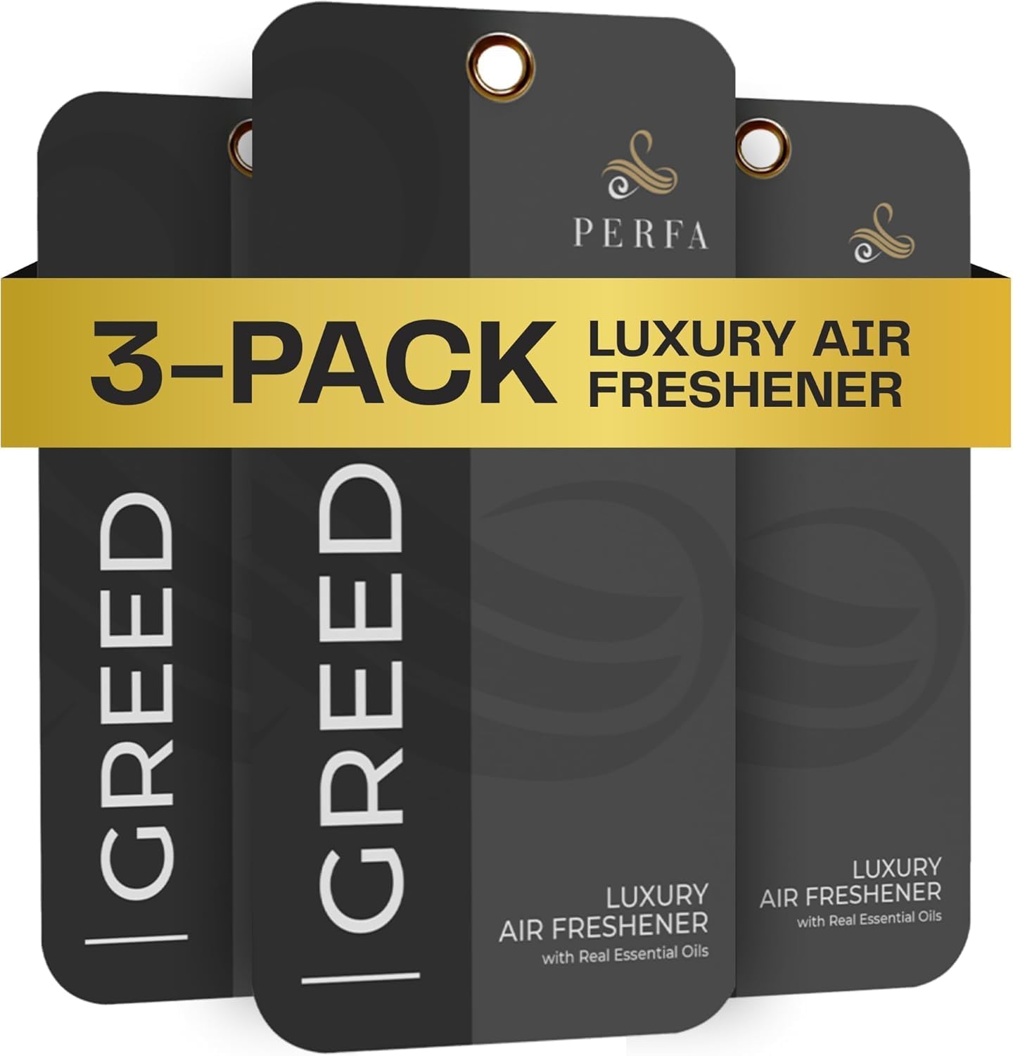 GREED | DISPOSABLE CAR FRAGRANCE PACK OF 3