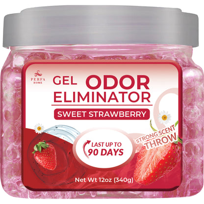 Gel Air Freshener Strawberry Pack of 2