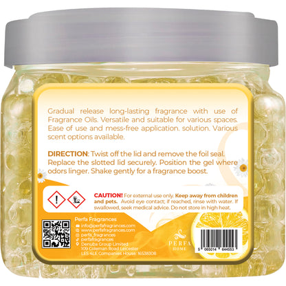 Gel Air Freshener Citrus Zest Pack of 2