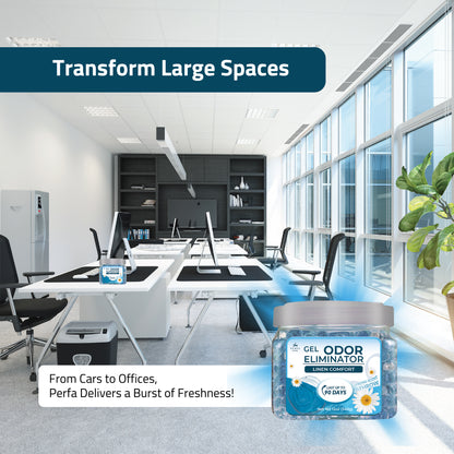 Gel Air Freshener Linen Comfort Pack of 2