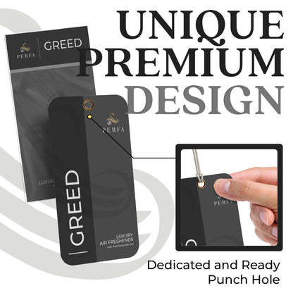 GREED | Disposable Car Fragrance