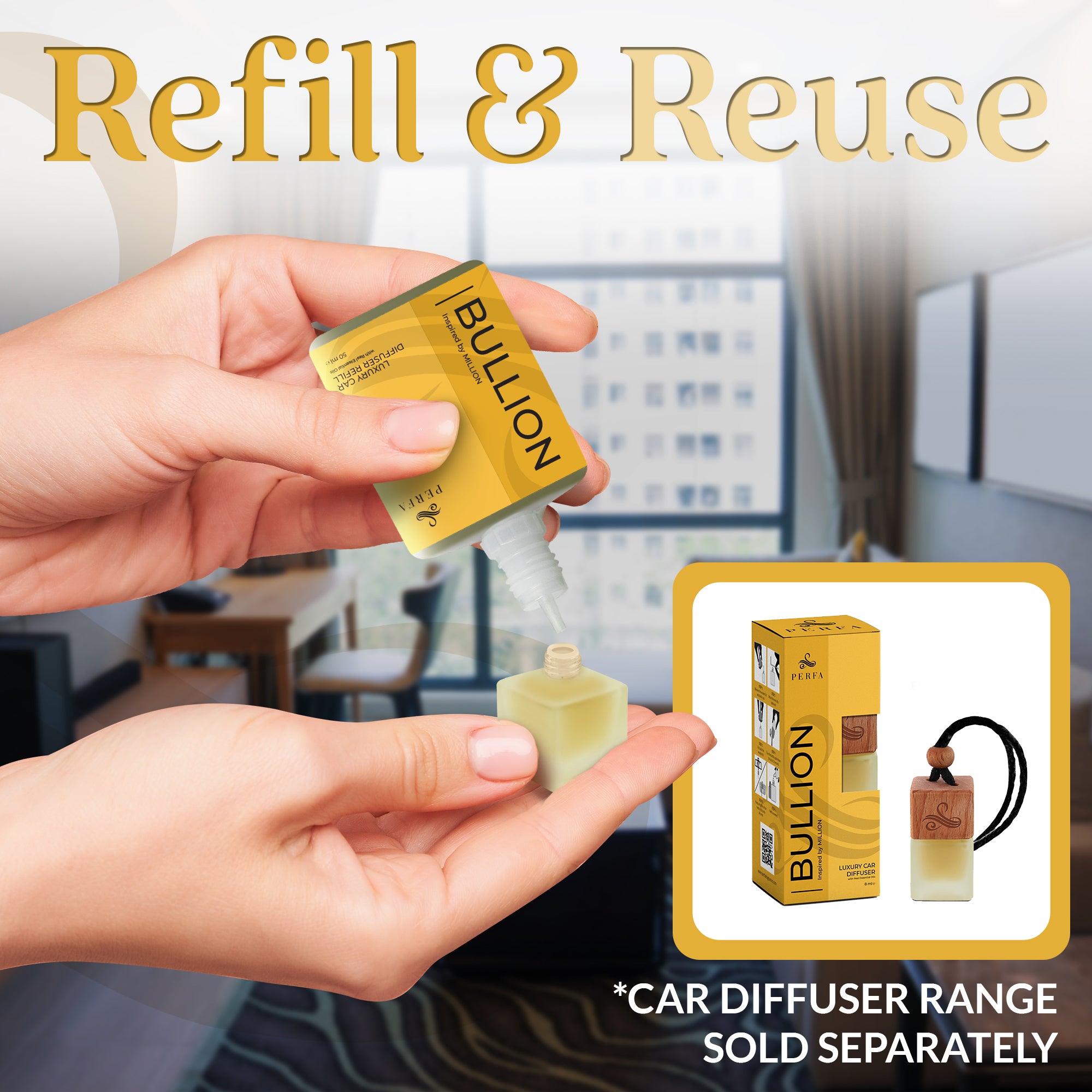 BULLION | Car Diffuser Refill 50ML