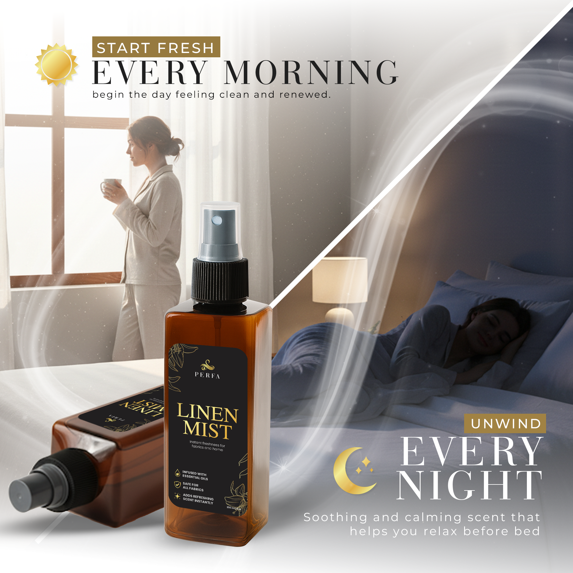 Aromatherapy Linen Room Spray
