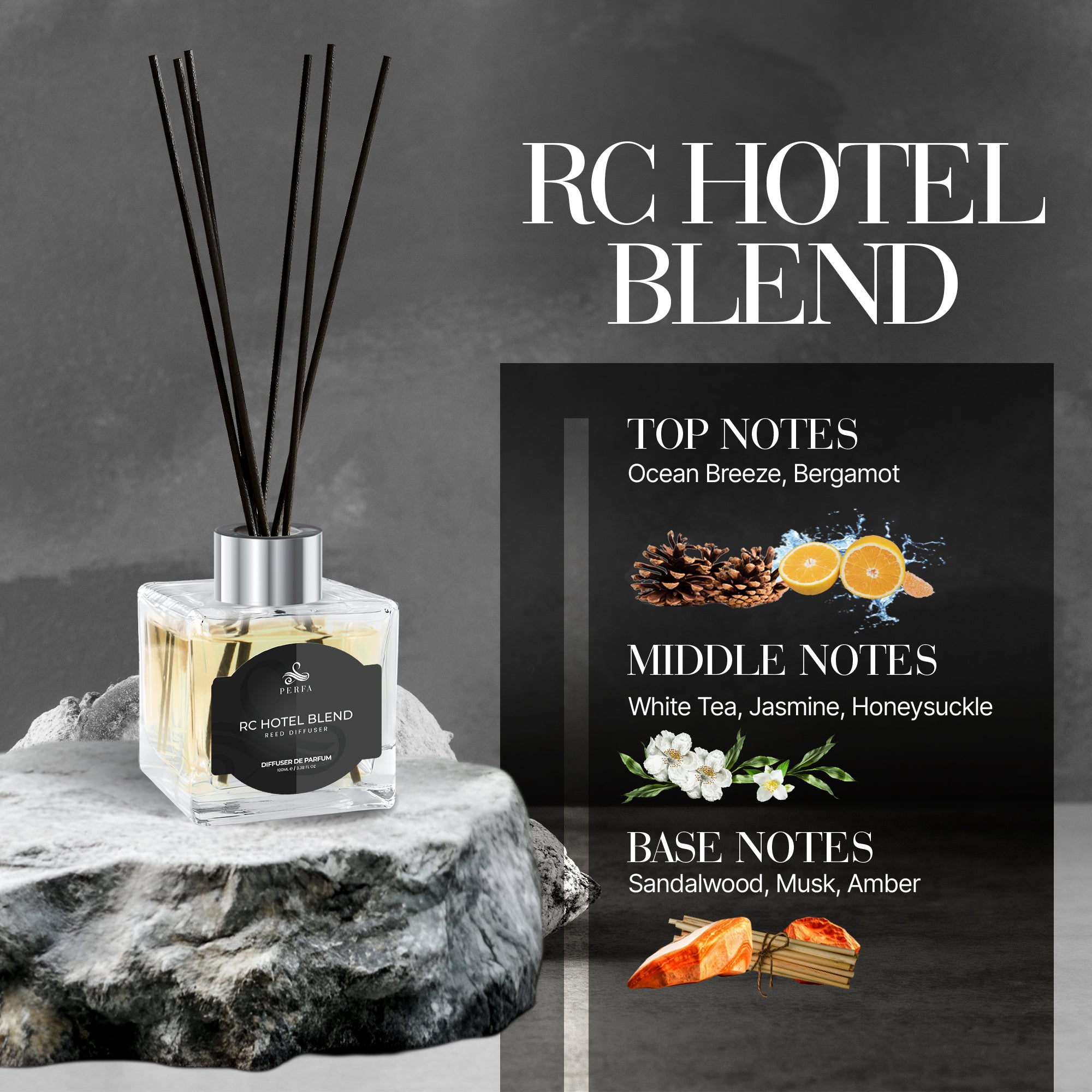 RC Hotel Blend Reed Diffuser