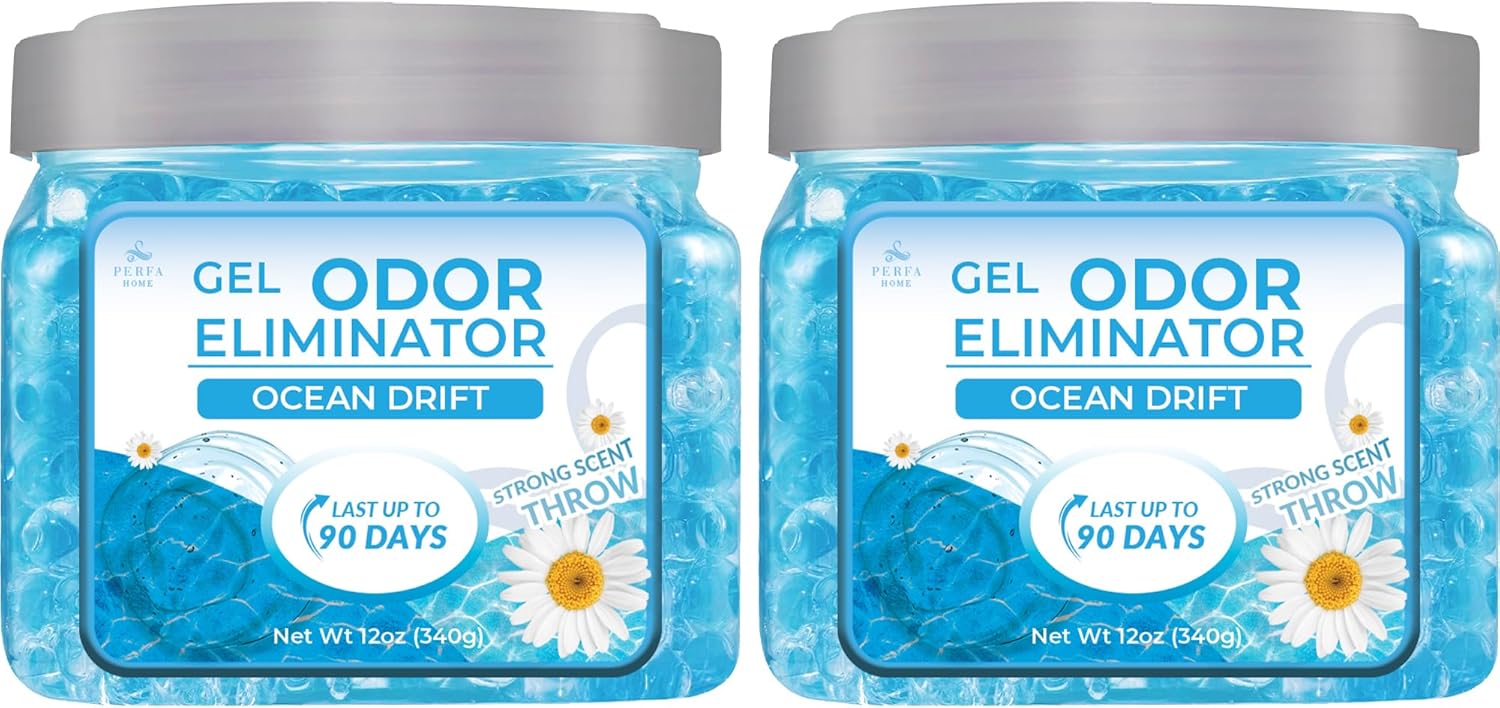 Gel Air Freshener | Ocean Drift (Pack of 2)